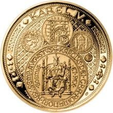 Sada zlatého dukátu a stříbrného odražku NM III. Císař a král - proof